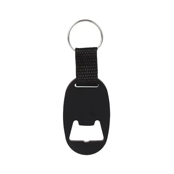 Egg-Shaped Beer Bottle Opener Key Chain