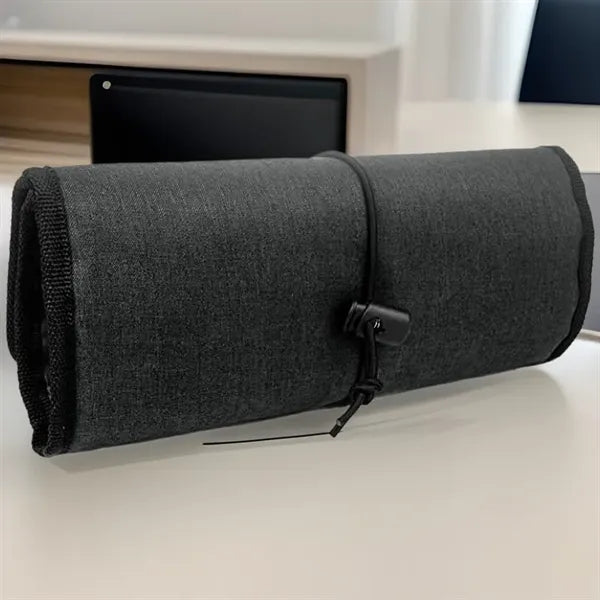 Portable Electronics Organizer Travel Cable Bag