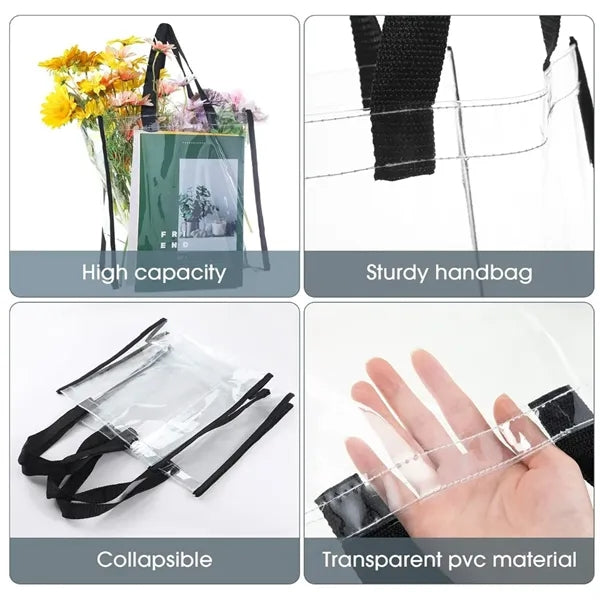 Clear Stadium Tote Bag