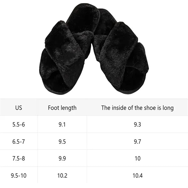 Plush Slippers for Weddings & Holiday Gifts