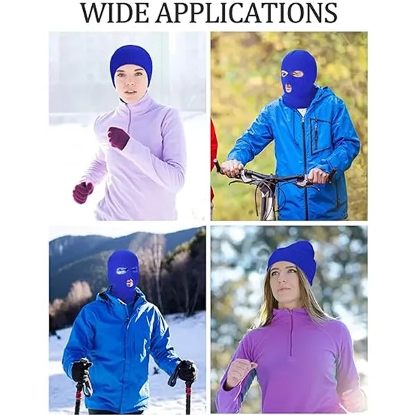 3 Hole Winter Knitted Mask