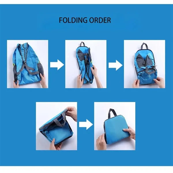 Folding Multi-Pocket Shoulder Bag