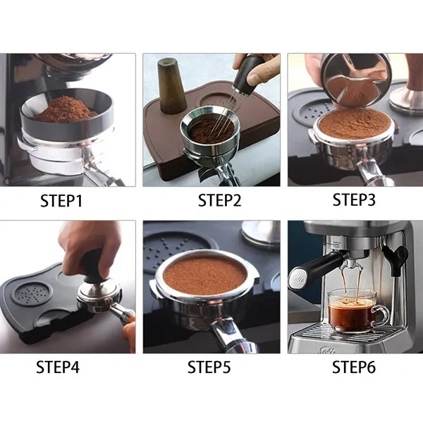 Espresso Distributor with Non-slip Pattern