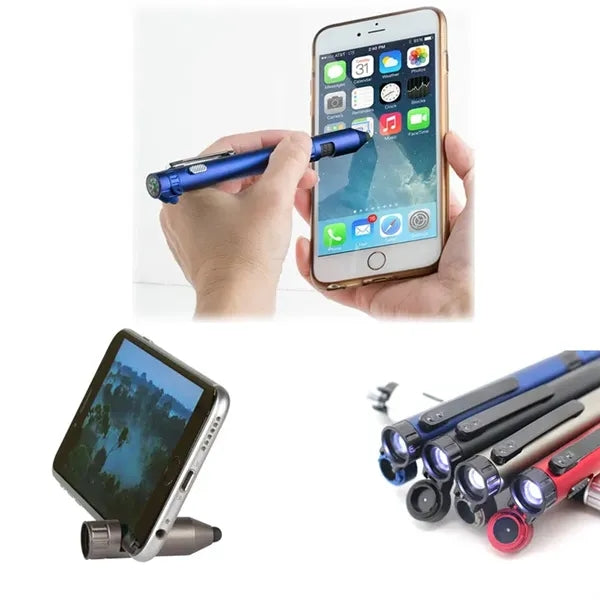 6-in-1 Multi-Functional Utility Tool Pen 6'' x 0.6''