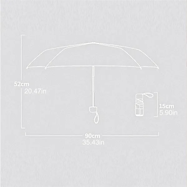 Mini Folding Travel Umbrella