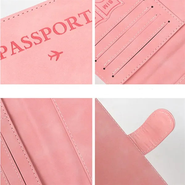 RFID Travel Document Organizer Wallet