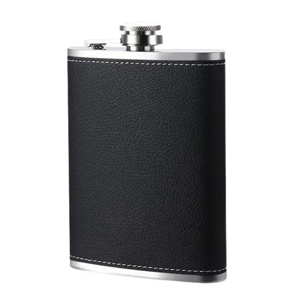 Leather Wrapped Flask