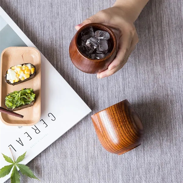 Classic Wooden Drink Cup