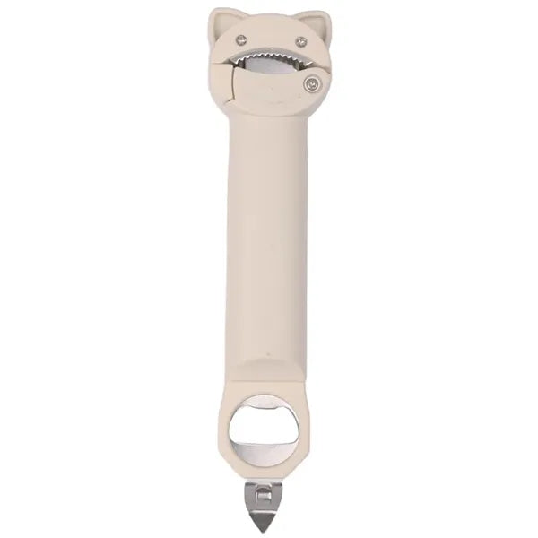 MultiFunction Retractable Bottle Opener and Lid Twister