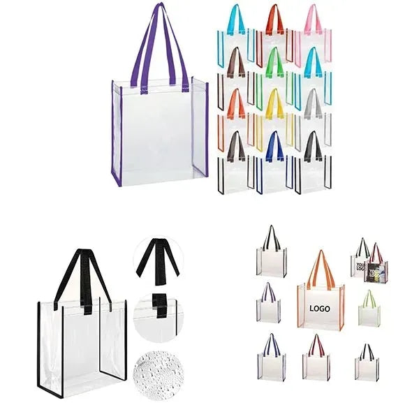 PVC Clear Tote Bags
