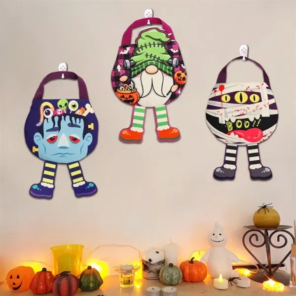 Halloween trick or treat cute practical candy gift tote bags