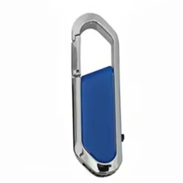 128G Carabiner Usb Drive With Metal Rim