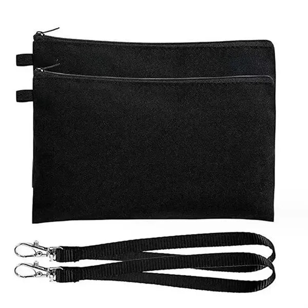 Canvas Zipper Pencil Pouch