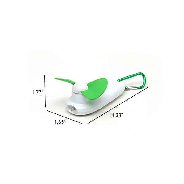 Mini Handheld Fan with Flashlight