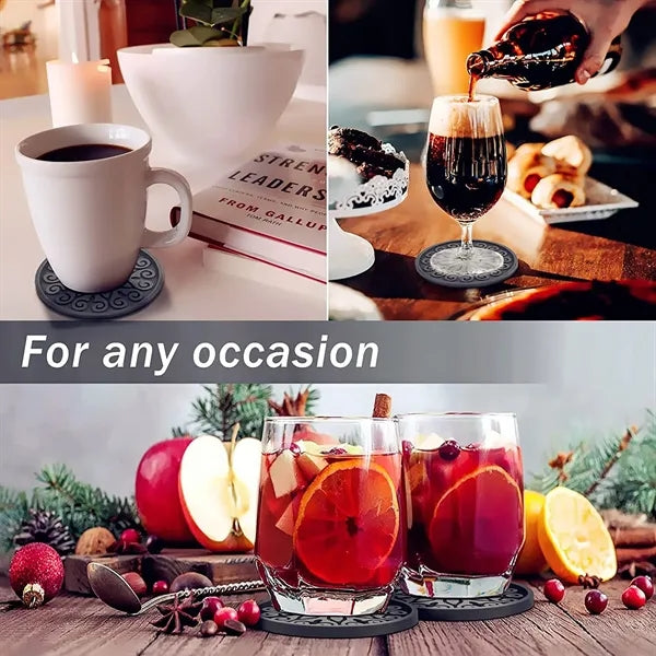 Silicone Absorbent Coasters for Drinks