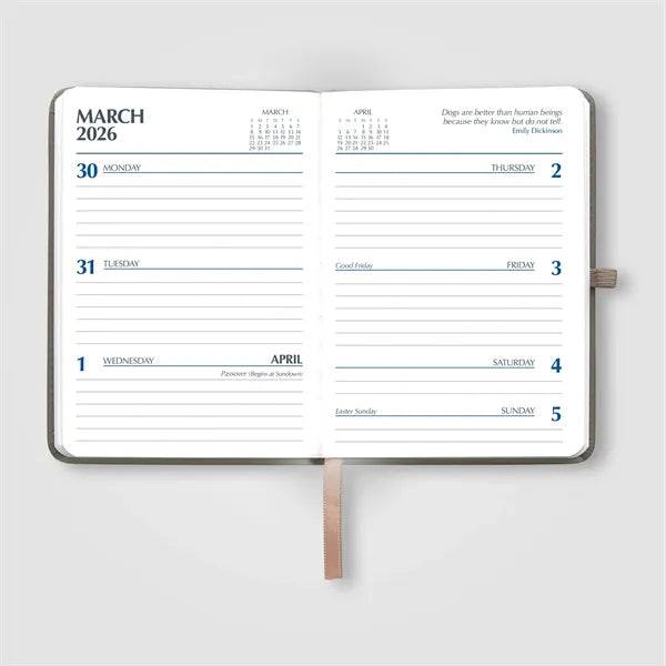 2026 Premium Weekly Planner with Scripps Softy Pen