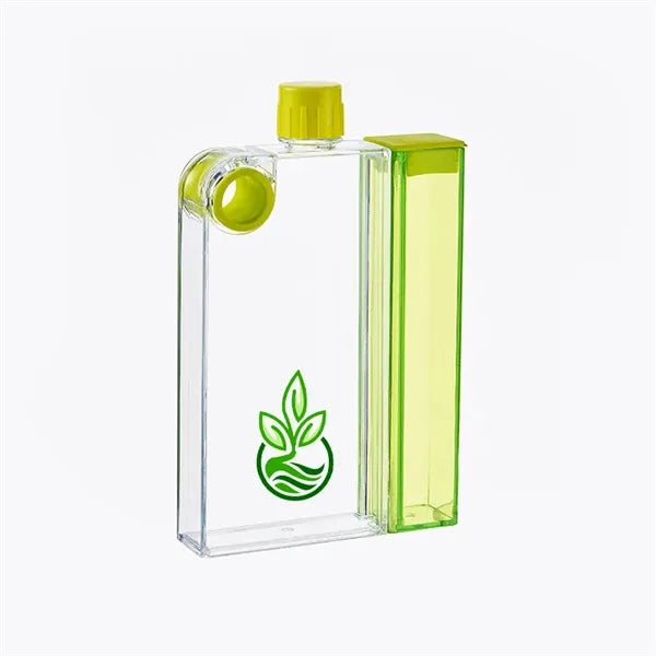 Portable Clear Square Water Bottle