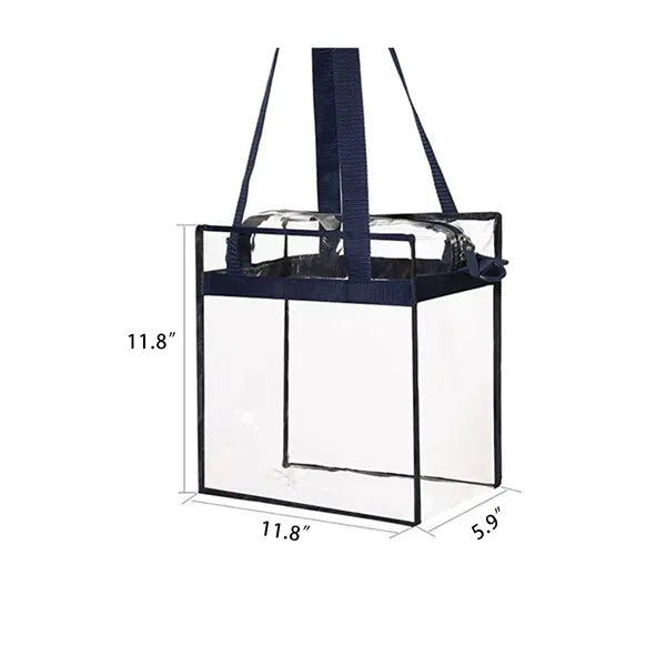 Clear Tote Bag With Zipper