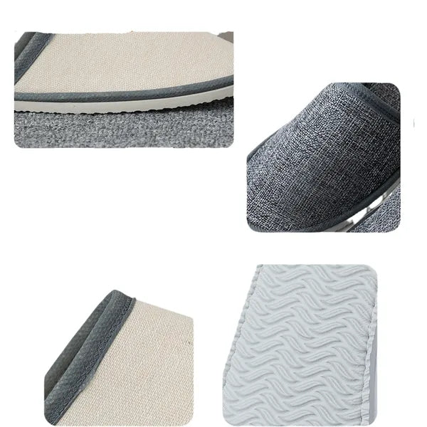 Linen Slip-resistant Single-use Slippers