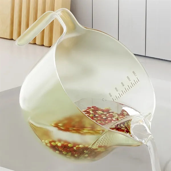 Measuring Cup with Detachable Strainer