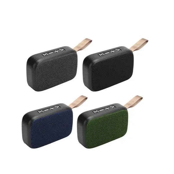 Durable Practical Portable Fabric Cube Bluetooth Speaker