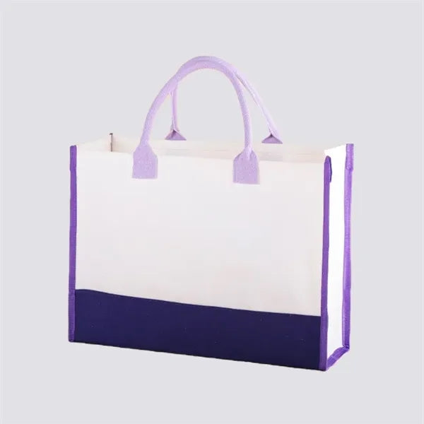 Embroidered Canvas Tote Pool Bag Gift for Her