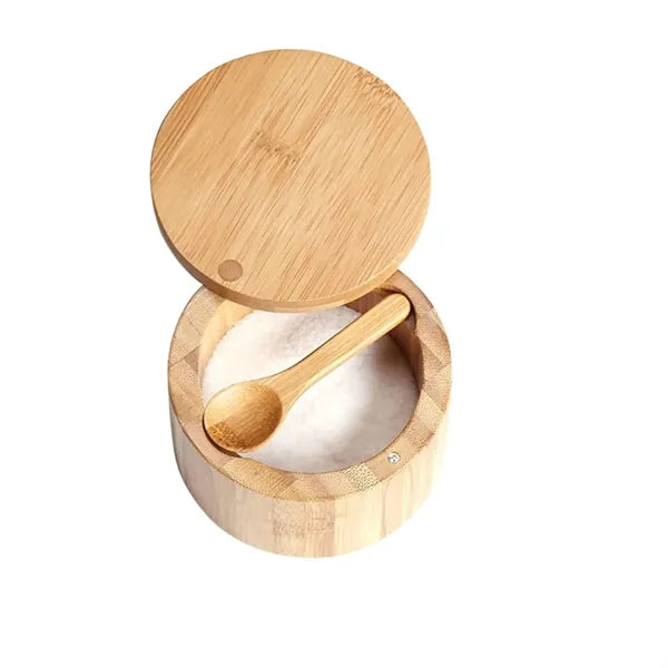 Bamboo Spice Storage Jar