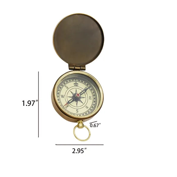 Zinc Alloy Vintage Compass