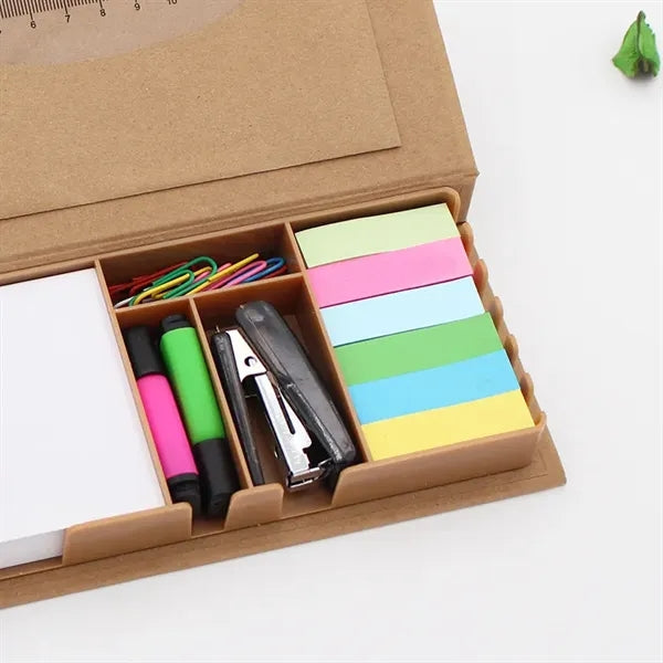 Durable Luxury Memo Case Creative Sticky Notes Paper Set