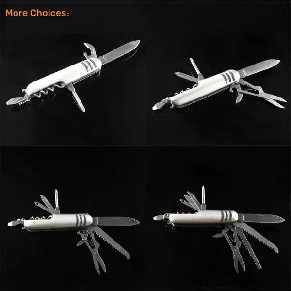 Pocket Knife 6 in 1 Keychain Multitool