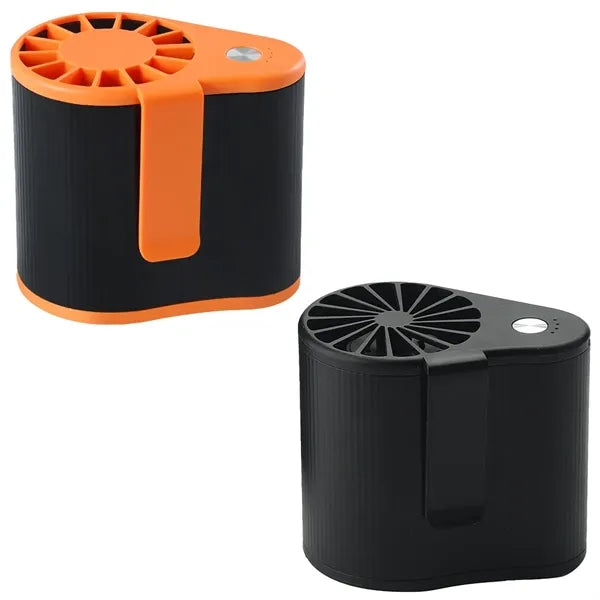 4800mAh Mini Portable USB Rechargeable Mute Waist Clip Fan