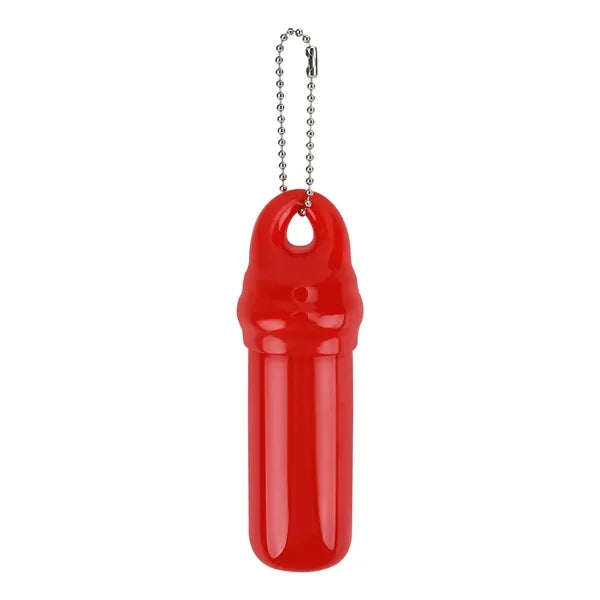 Floating Keytainer With Beaded Ball Chain