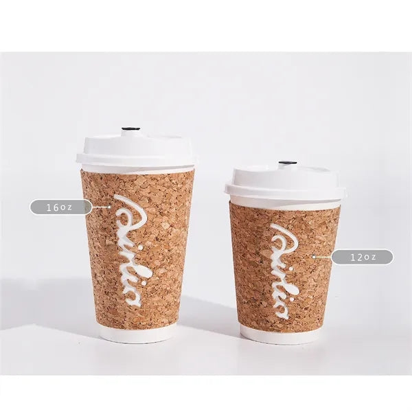 8oz/10oz/12oz/16oz Diposable Cork Paper Cup