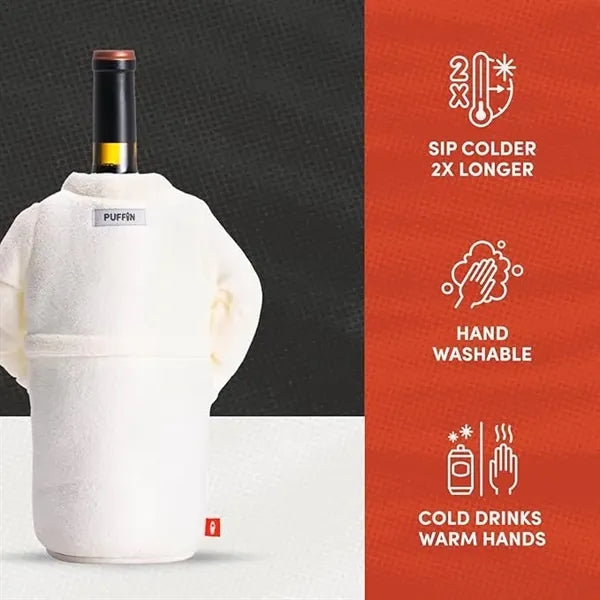 Branded Resort Robe Wine Cooler-Insulated Can Cooler