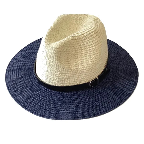 Wide Brim Straw Sun Hat