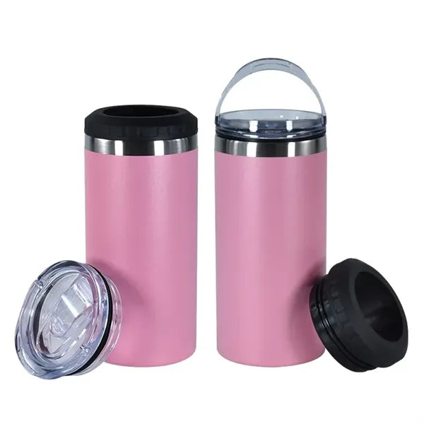 16oz Multi-Functional 304 Stainless Steel 4-In-1 Cooler