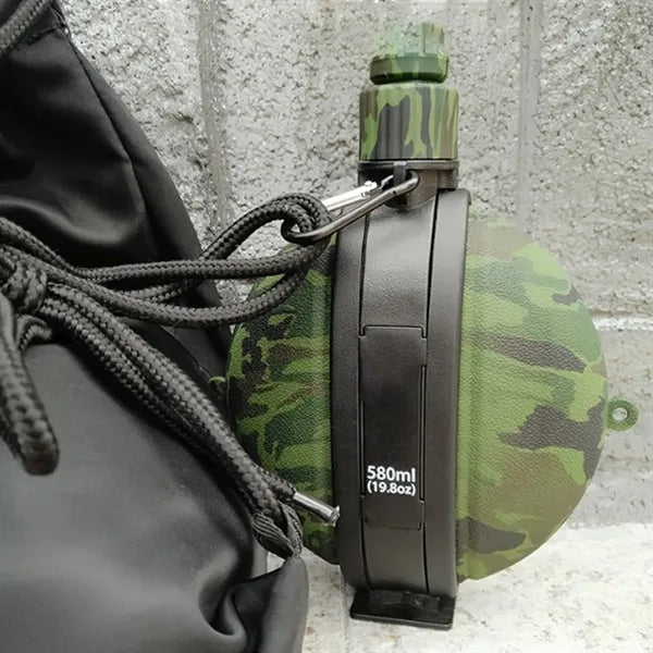 Portable Camouflage Outdoor Sports Water Bottle