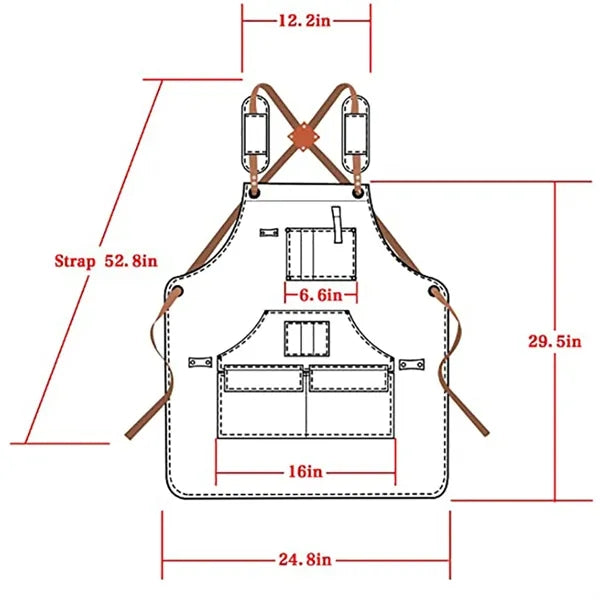 Barber Chef Aprons