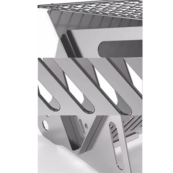 Instant Foldable Easy Portability BBQ Grill
