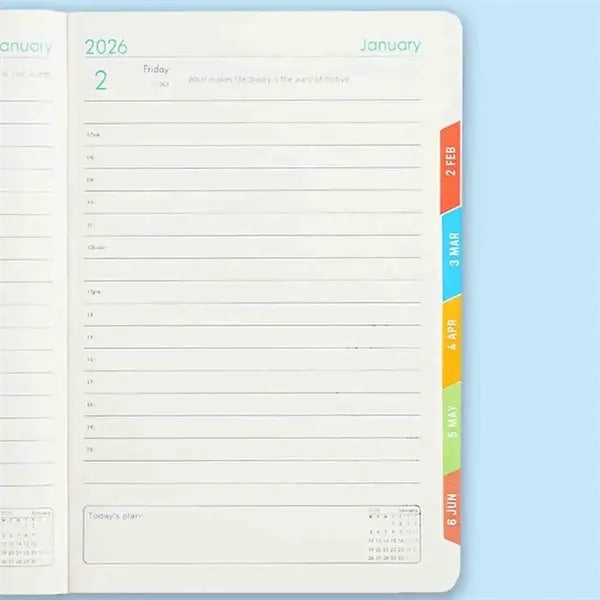 2026 Schedule Planner Notepad