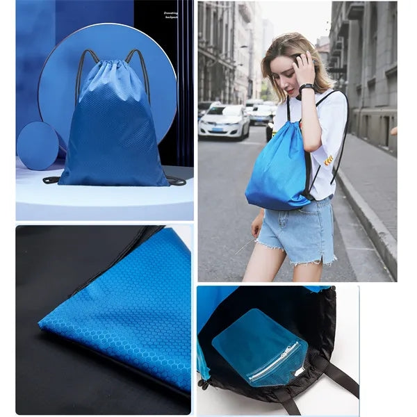 Premium Waterproof Sports Drawstring Bag