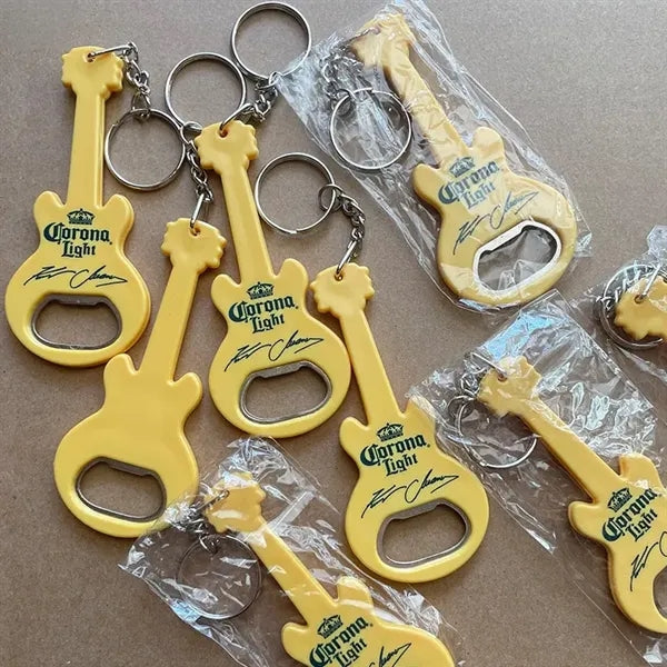 Guitar Bottle Opener Keychain