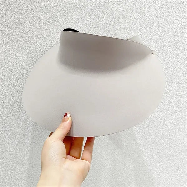 Foldable Large Brim Summer UV Protection Beach Sun Visor Hat