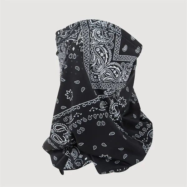 Ice Silk Ear-Hook Sun Protection Mask Breathable Neck Gaiter