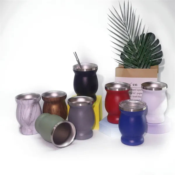 8oz Stainless Steel Yerba Mate Cup