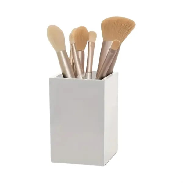 Acrylic pen holder makeup brush storage case