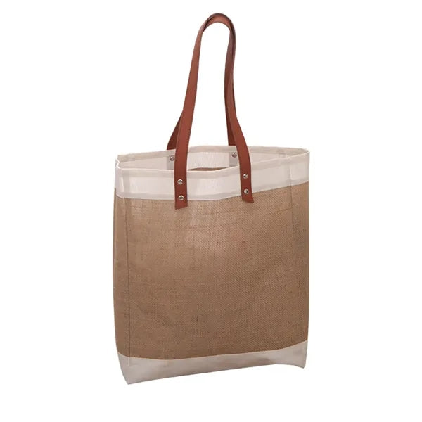 Straw Beach Tote Bag