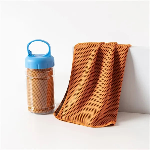 Bottle Packing Sports Cooling Towel