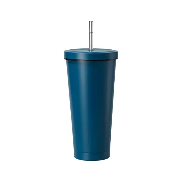 25oz 304 Stainless Steel Large-Capacity Vacuum Straw Cup