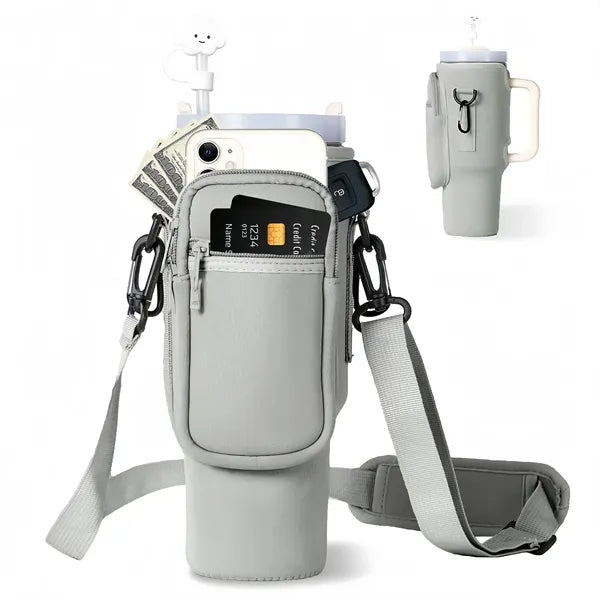 Insulated Bottle Sling With Adjustable Strap Free Shipping